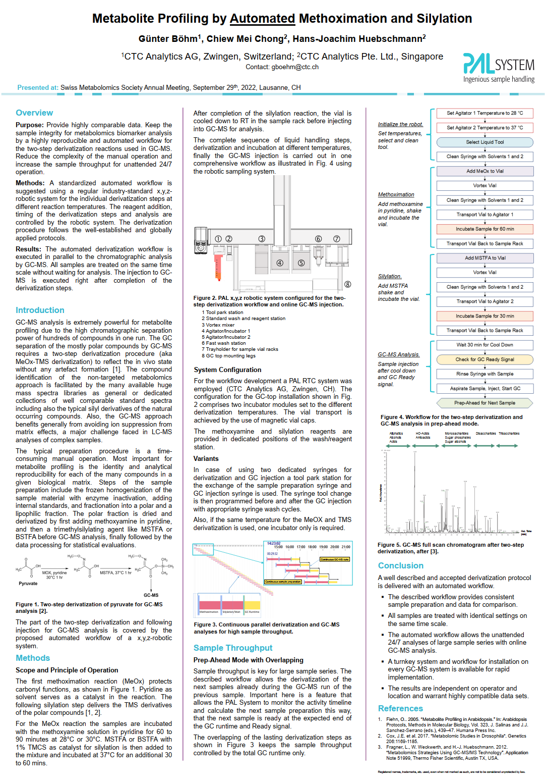 Boehm - 2022 - Metabolite Profiling by Automated Methoximation and Silylation_Metabolomics